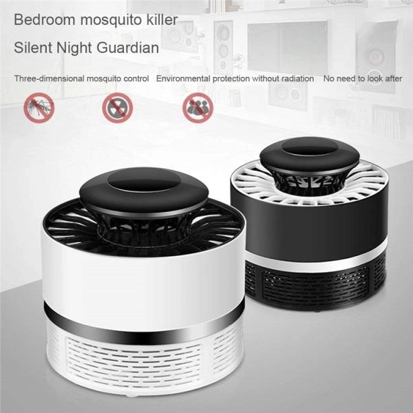 white black color Mosquito Killer Lamp Trap Lamp Kill Mosquito Killer Insect lighting with UV LED Air suction fan lamp