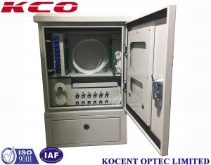 China Outdoor Fiber Optic Cross Connect Cabinet SMC Steel IP67 72 cores 96 cores 144 cores 288 cores on sale