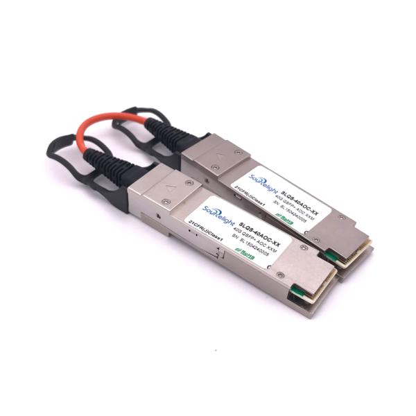 40GBase AOC QSFP+ direct attach Active Optical Cable 10 meters 10.3G/CH Datarate