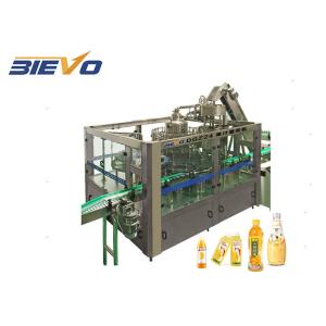 6000bph 380V 3.5KW Juice Filling And Capping Machine