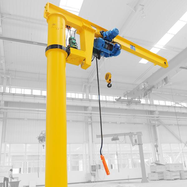 M5 Electric Hoist Jib Crane 3 Phase For Garment Shops