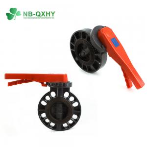 Quality Samples UPVC PVC Butterfly Valve Manual ISO9001 Butterfly Valve Ball Valve with Geartype wholesale