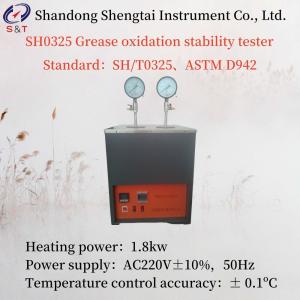 Quality ASTM D942 AC220V±10% 50Hz Grease Oxidation Stability Tester Heating Power 1.8KW wholesale