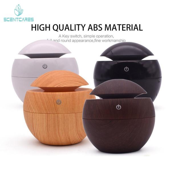 Plastic Lamp Cover Wood Grain Aromatherapy Diffuser