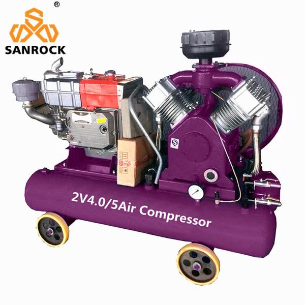 Mini Air Compressor Industrial Air Compressor Machine Belt Driven Piston Air Compressor