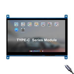 Quality 7 Inch TFT LCD Display Module, With PCBA TYPE-C Interface, 1024X600 Resolution, 350c/D wholesale