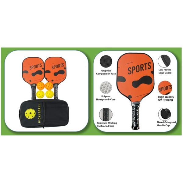 Cover Usapa Pickleball Approved Paddles Full Carbon With Pp Honeycomb Core