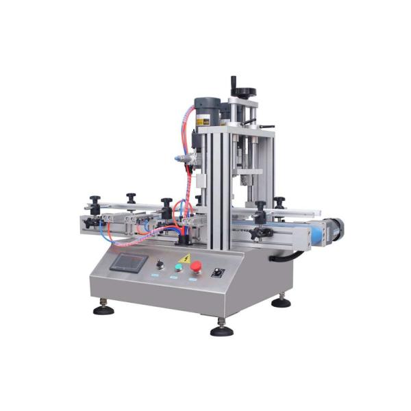 Factory Direct Sales New Design Pneumatic Tabletop Automatic Trigger Spray Capper Machine Plastic Bottle Jar Capping Machine
