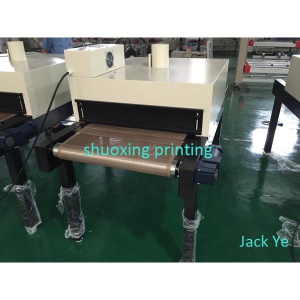Screen printing drying tunnel