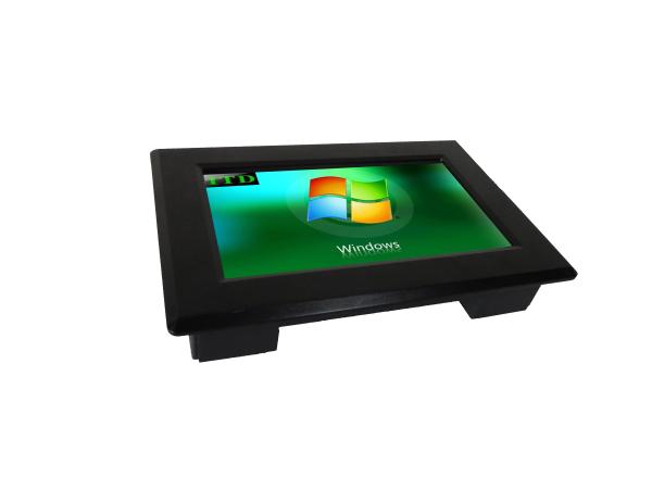 Cheap 7 Inch Panel Mount LCD Monitor With Projected Capacitive Touch Screen for sale
