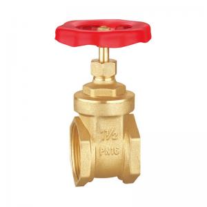 Quality Forged Brass Gate Valve 1/2 Inch Threaded Sand Blast Nickel Plated wholesale