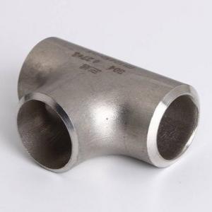 Quality Stainless Steel Pipe Tee Fittings Ss304 Ss316 Material ANSI B16.9 Standards wholesale