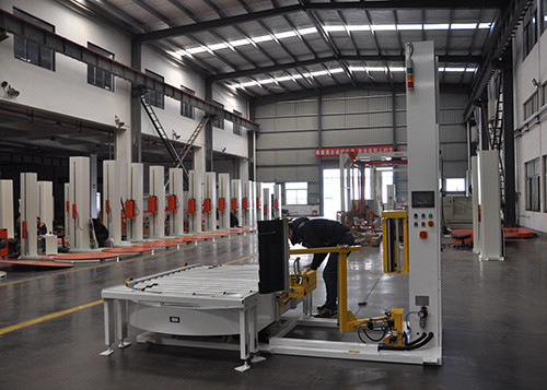 Commodity Height 2100mm Automatic Turntable Stretch Wrapper