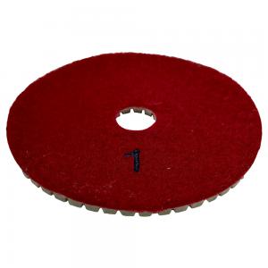 China A-Grade 4inch Resin Bond 4 Step Flexible Polishing Pads For Dry Customized Support ODM on sale