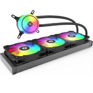 Quality 360mm ARGB AIO Liquid Cooler,Round Water Block, 36027 Radiator, PWM Fan 1800RPM, LGA1700/AM5, Custom Logo wholesale