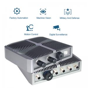 Quality Outdoor IP67 Embedded Linux Fanless Mini Pc , M12 I/O Connectors Industrial Gpu Computer wholesale