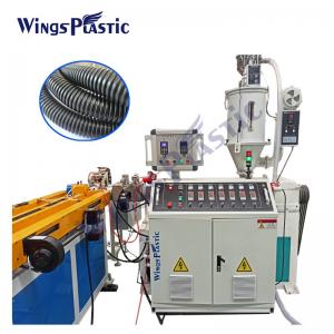 Quality Nylon PE Pvc PP Pipe Extrusion Machine Automatic Threading Tube Extrusion Machine wholesale
