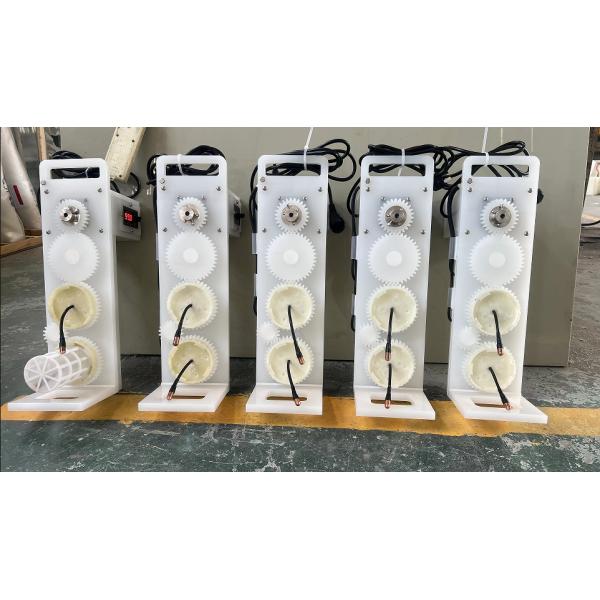 Dual Barrel Body PPN Mini Electroplating Barrel For Electroplating Tank