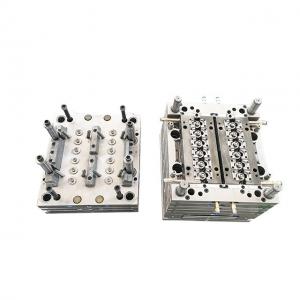 China 12cavity Medical Injection Mold 24mm Cold Runner For PE Tear Off Cap on sale