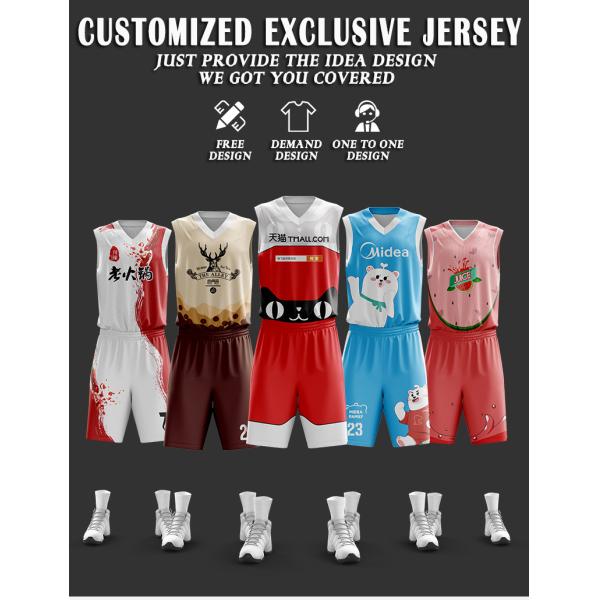 Training Basketball Uniform Fully Sublimation Custom Youth Boys Girls SET Unisex OEM Customized Anti Logo Band Style Suit Wear