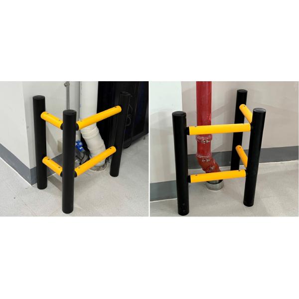 B01: Building Post Safety Barrier Traffic Guardrails Warehouse Storage Rack Upright Guard