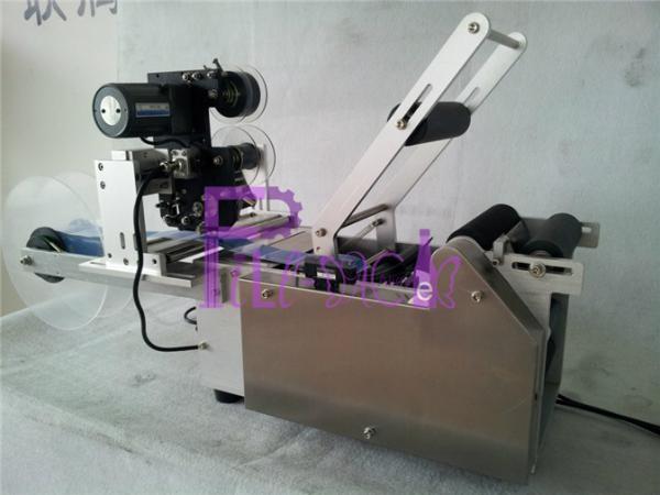 Cheap Semi automatic Bottle Labeling Machine for sticker labels with date coding printer for sale