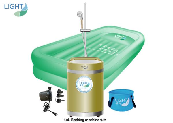 Cheap 50L Bathing Machine Suit Portable Inflatable Bathtubs With Smart Heating Function for sale