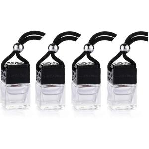Quality 5ml 8ml Crystal Glass Bottles Hanging Bottle Car Air Freshener And Perfume wholesale