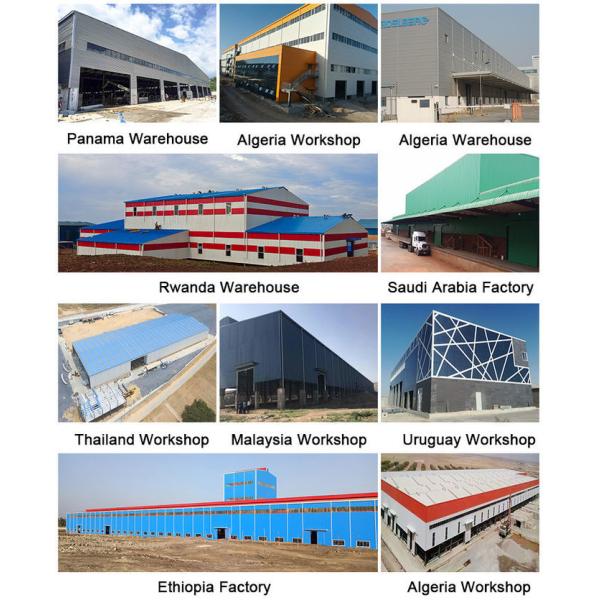 Prefabricated Steel Frame Steel Structure Building Warehouse Workshop Q235 Q355B