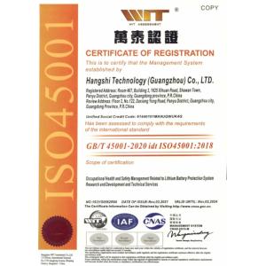 Helith Technology (Guangzhou) Co., Ltd. Certifications
