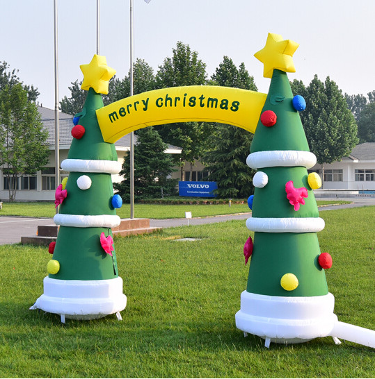 Customize Giant PVC Inflatable Advertising Arch CE/CPC/SGS Certified Easy Setup