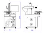 Custom UV Laser Marking Machine for Capacitor with Visual Positioning System CCD