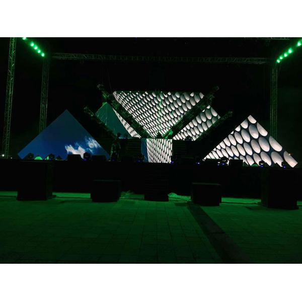 Durable Common Cathode LED Display P4 Rental Use 6300~6600cd/Sqm High Brightness