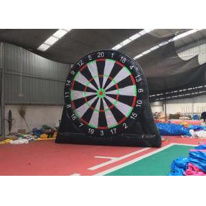 China Safety Inflatable Soccer Dart Board With Balls / Inflatable Football Target on sale