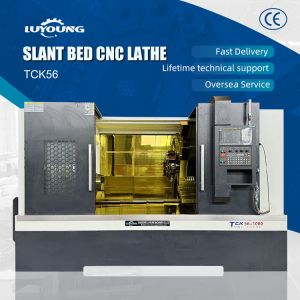 Quality Single Spindle TCK56 750mm 1000mm Slant Turning And Milling Machine wholesale
