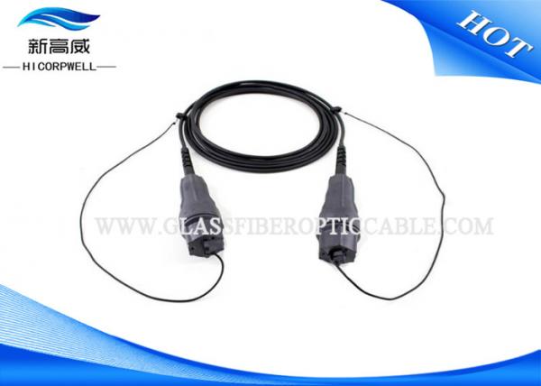 Cheap IP67 LC / LC Fiber Optic Patch Cables 1m Full AXS Housing At Both Ends Industrial for sale