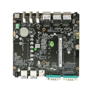 12th Gen 12v Mini Pc Motherboard Ddr5 3 Lan Motherboard With CPU