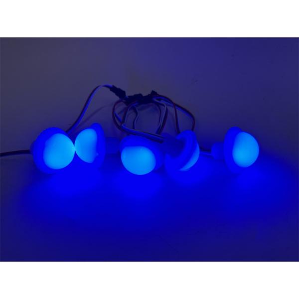 Hemispherical 1W DC12V 5050RGB 45mm LED Amusement Lamp