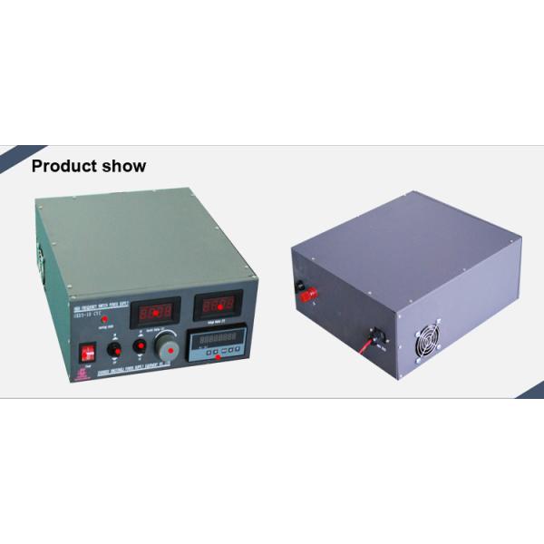 220v AC Single Phase Metal Plating Rectifier , Silver Gold Plating Power Supply