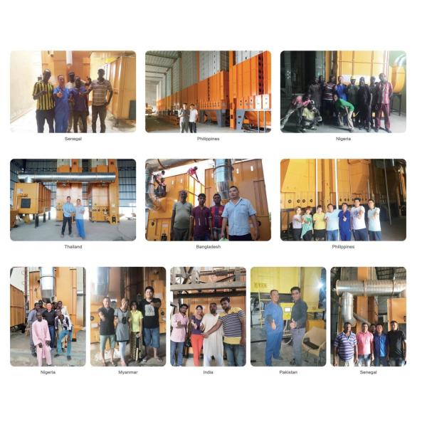 Cross Type Rice Grain Dryer Machine 12Ton/Batch 220V / 380V