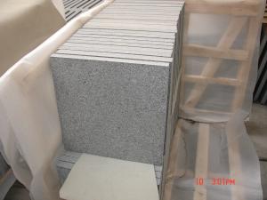 Quality Chinese G654 flamed Granite Tiles wholesale