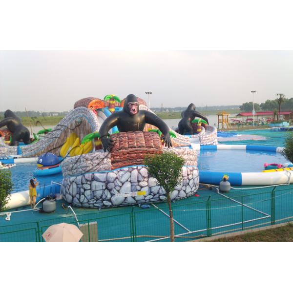 giant inflatable pool slide for sale