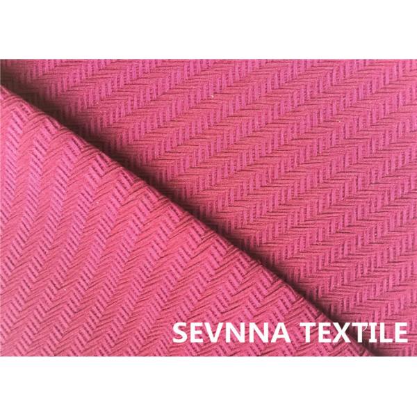 Four Way Elastan Micro Fiber Patterned Lycra Fabric Chlorine Resistance
