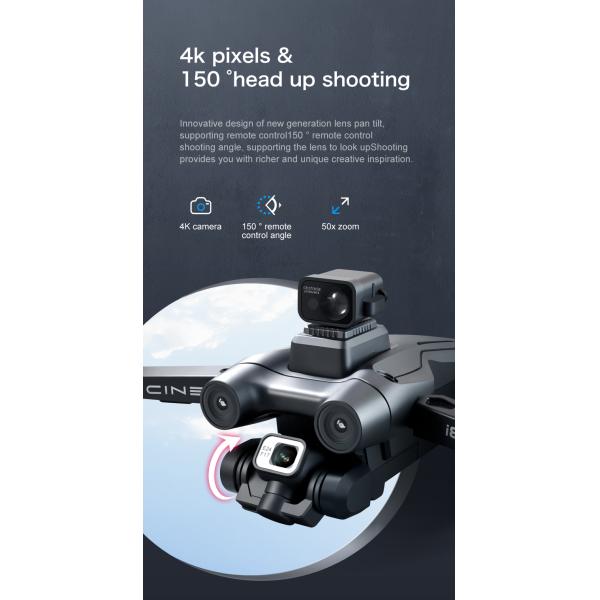 Remote Control I8 Max Drone 25 Minutes Flight Time 1.5km Range Dual Camera GPS and Smart Return for Beginner Drones