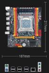 DDR3 Sever Memory INTEL LGA2011 X79 Motherboard With E5 2650V2 Processor
