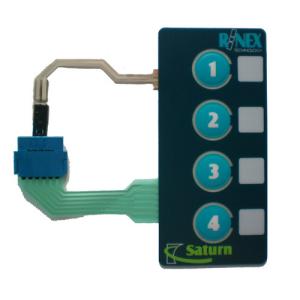 Quality Backlit LED Membrane Switch Panel With Graphic Overlays wholesale