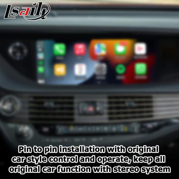 Lexus LS500 LS500h LS350 wireless carplay android auto screen mirroring interface