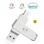 Infinites Dual Interface USB Drive USB C+USB3.2 Equipped with USB C/Type-C