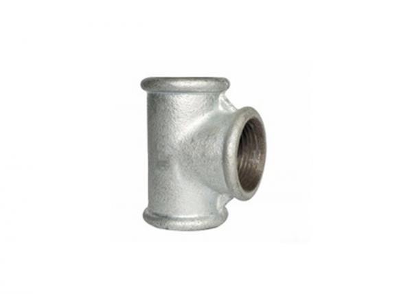 Cheap Galvanized Black Banded Malleable Iron Threaded Pipe Fittings of 130r Tees Reducing for sale