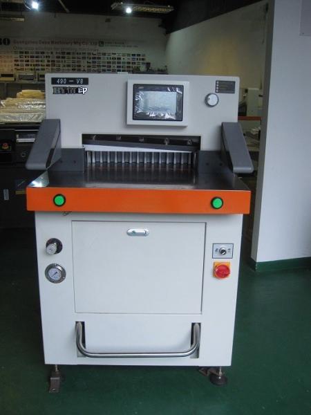 Cheap DB-490V8-1 49cm A4 Paper Cutting Machine With Hydraulic Program Control for sale